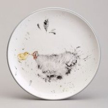 Тарелка закусочная 21 см LEFARD FUNNY HENS 358-2297