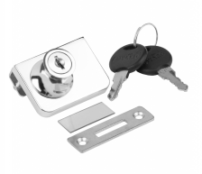 Замок мебельный Z258CP хром 