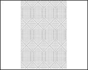 Ковер NIRVANA дизайн B0834A white-grey 1,2х1,7м