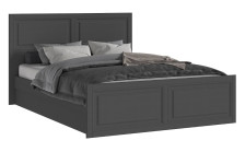 Кровать Престиж-1 1,6м Графит/Графит структурный