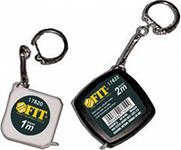 Рулетка-брелок 2мх6мм пластиковый корпус FIT 17822