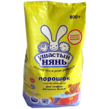 Стиральный порошок УШАСТЫЙ НЯНЬ 800гр 