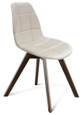 Стул SHT-ST29-C жемчужный/ножки KC-39 дуб брашированный