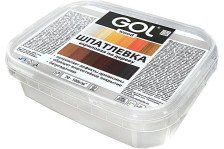 Шпатлевка по дереву GOL МАСТЕР темный дуб (0,15кг) Palizh