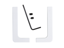 Заглушка боковая ZnAl GOLA BALANCE RZ051.01W белый