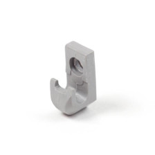 Клипса к полке сетчатой серая 