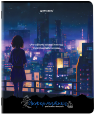 Тетрадь предметная 48 л Brauberg ANIME GIRLS Информатика
