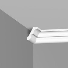 Плинтус потолочный  H30/35 2,0м (166)