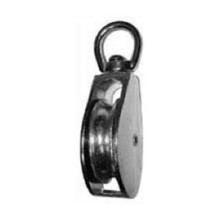 Блок одинарный металлический никель 1-1/2"