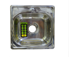 Мойка врезная 48х48 0,6 h=160 NATURE