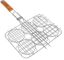 Решетка-гриль для бургеров 6 секции "ROYALGRILL" 80-032