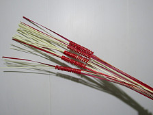 Ветка Пружинка красная 1,1м S537E