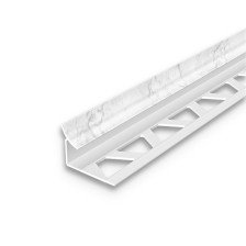 Закладка 7-8 мм внутренняя мрамор белый 2,5 м Вп7-8