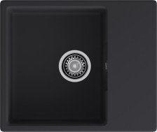 Мойка 580х490 искусственный камень черный GF-UR-658L