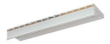 Карниз ГРАНД-1 2,6м белый (2) 