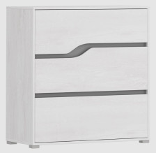 Комод "Герда" Р382.03 Сосна рокпорт лайт+Титан