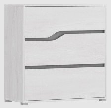 Комод "Герда" Р382.03 Сосна рокпорт лайт+Титан