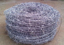 Проволока оцинкованная колючая d 2,8 мм (100м) 