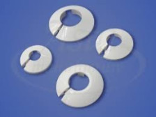 Розетка для труб d=16-22 мм белая