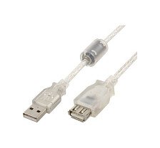 Шнур USB(Am-Af) 0,2м  (18-1161-2)