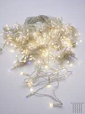 Гирлянда "Занавес" 230V 320LED 3х2м 2700К с эффектом стробов IP44 шнур 3м CL21