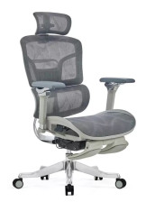 Кресло офисное поворотное SPARX FX-26 Evil FT Grey / Grey