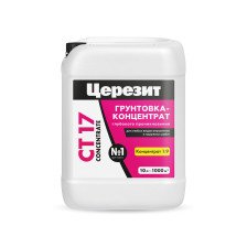 Грунтовка-концентрат глубокого проникновения CT-17 5л Церезит