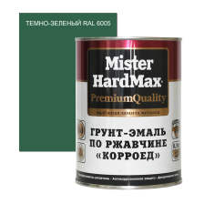Грунт-эмаль "Корроед" по ржавчине темно-зеленый RAL 6005 (0,9кг) Квил