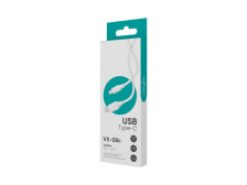 Кабель USB VIXION PRO (VX-08c) 3,5A Type-C (1м), белый