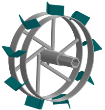 Грунтозацепы 340/90 шестигранник 24 мм STIMUL (пара)