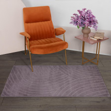Ковер SOFT J767A 1,4х2,0м lilac-lilac