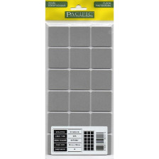 Накладка для ножек резиновая 35х35мм (18шт)