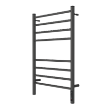 Полотенцесушитель "Аврора" П8 500х800 КС графит/нерж сталь, встроенный диммер, электрический, Терминус