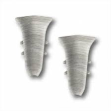 Угол внутренний Идеал Классик ясень серый 70 мм