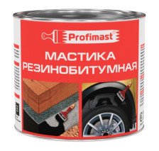 Мастика резинобитумная (2л/1,8кг) Profimast