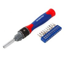 Отвёртка реверсивная 12пр DOUBLE DRIVE WORKPRO WP221051