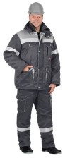 Костюм утеплённый Титан, тёмно-серый/серый, СОП, размер 64-66/170-176