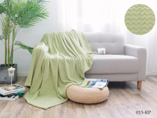 Плед велсофт в чемодане Royal plush 180х200 013-RP Cleo