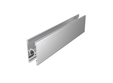 Профиль горизонтальный средний 2,95м, серебро Dorwell