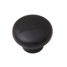 Ручка-кнопка пластик черный