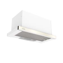 Вытяжка ELIKOR Интегра GLASS 60П-650-В2Л белый/бежевое стекло