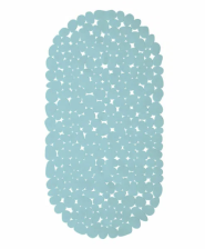 Коврик-spa для ванны AQUA-PRIME 69х36см Морская галька дымчато-голубой