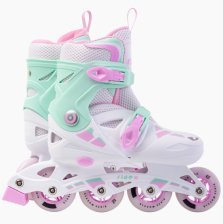 Коньки роликовые раздвижные Ridex Hop Mint, пластиковая рама  р-р S/31-34 СП