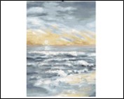 Ковер ELSA 1,6х2,3м дизайн M484A blue-yellow