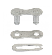 Цепь/замок 3-144 CL-410 1/2"x1/8" для 1скор хромир покр на блистере CLARK`S