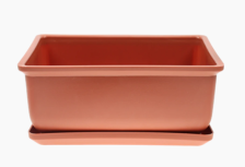 Кашпо с/п Бонсайница 20х14х9 терракот 2л