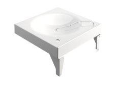 Раковина для установки над стиральной машиной Sergio-600 600х600х110