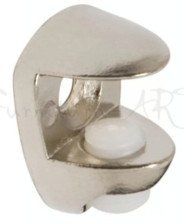 Полкодержатель для стекла 8-10мм FA11 NI никель