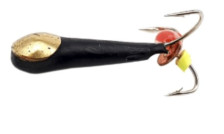 Мормышка вольфрамовая Wormix37 Чертик с коронкой "Высокий" d-1,5 0,3гр (1141) цвет золото