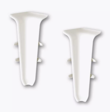 Угол внутренний Идеал Деконика кремово-белый 70 мм